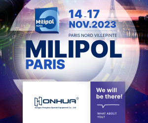 Visit Honghua at Milipol in Paris
